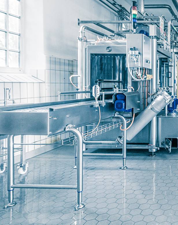 Aus Sicht der Boos Reinigungsanlagenbau GmbH unterstützen die NGI-Lagergehäuse die Lebensmittelsicherheit ihrer Anwendungen